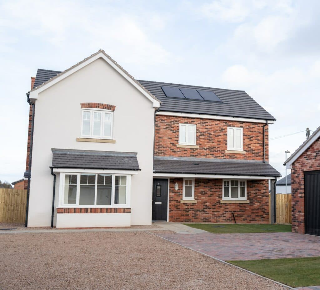 New build house in Wing — after, by G&G Builders