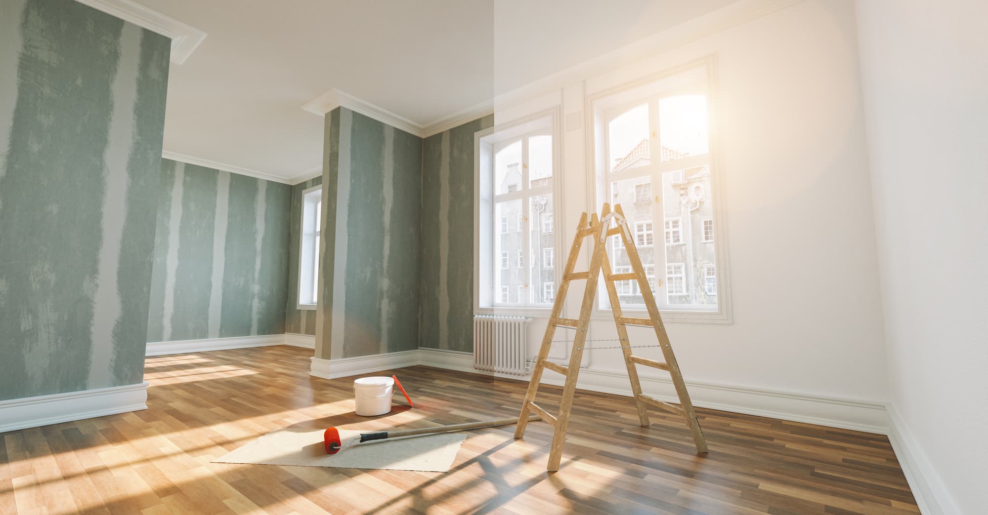 Full property refurbishment in Leighton Buzzard — before